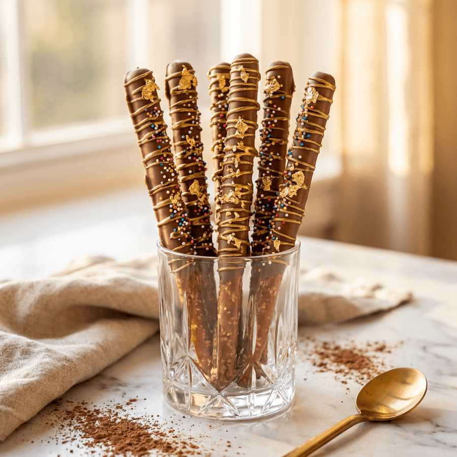 Dipped Pretzels